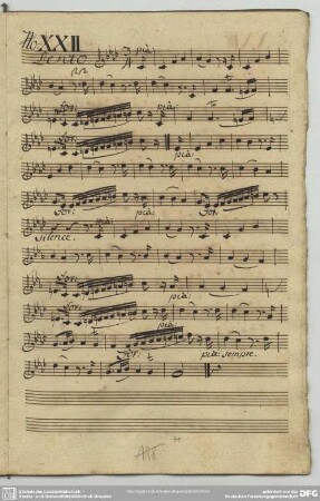 22. Anonymus, Lento, f-Moll