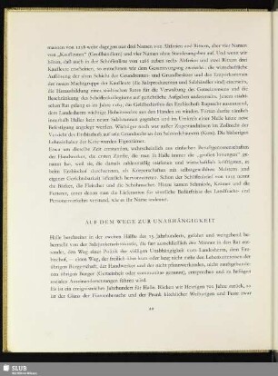 Auf Dem Wege Zur Unabhängigkeit