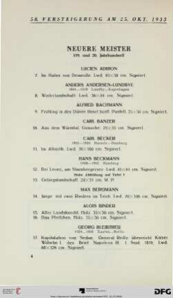 Neuere Meister (Nr. 7-192)
