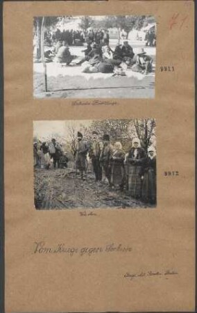 Serbische Flüchtlinge