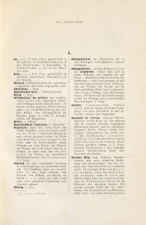 Die Erdrinde und ihre Formen : ein geographisches Nachschlagebuch in lexikalischer Anordnung nebst einem Thesaurus in 37 Sprachen