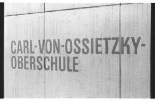 Kleinbildnegativ: Carl-von-Ossietzky-Schule, 1984