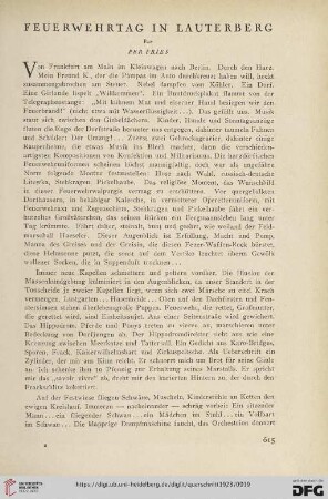 8: Feuerwehrtag in Lauterberg