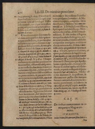 Cap. IX. De iudice competente in ...