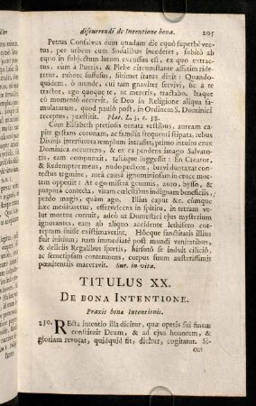 205-210, Titulus XX