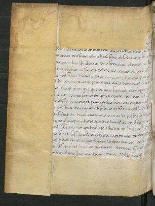 Erlassbrief von Clemens VIII. an den officialis Calaguritanus, lat., 1596 (unvollständig)