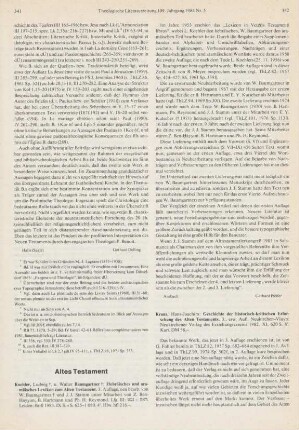 Altes Testament