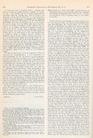 904-906 [Rezension] Mack, Burton L., Logos und Sophia