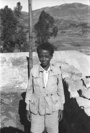 Junge der Amhara : Portrait eines Jungen der Amhara.