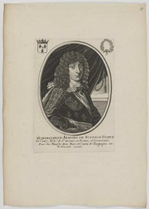 Bildnis des Armand de Bovrbon de Conty