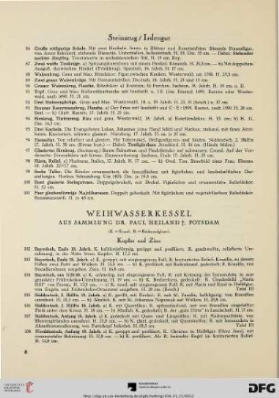 Steinzeug/Irdengut (Nr. 86-101)