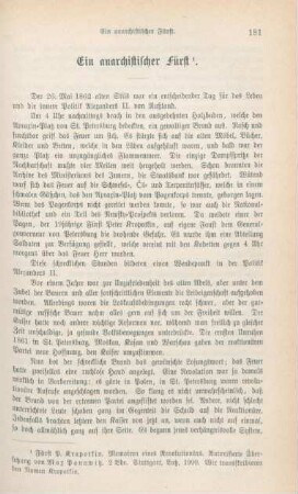181-191 Ein anarchistischer Fürst