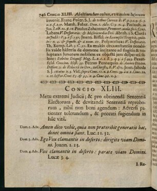 746-783, Concio XLIII.