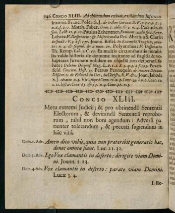746-783, Concio XLIII.