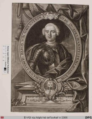 Bildnis Johann Ludwig Frhr. von Vohenstein