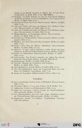 Geschirr (Nr. 149-163)