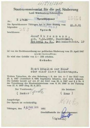 Ehrenmann, Josef