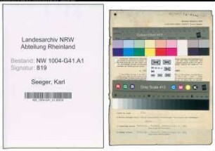 Entnazifizierung Karl Seeger , geb. 06.11.1902 (Polizist)