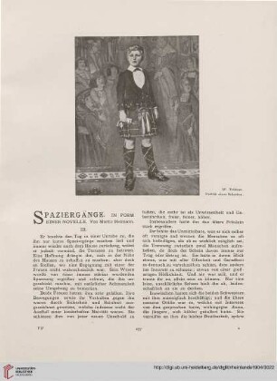 8: Spaziergänge : in Form einer Novelle
