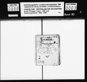 Fruchtgültbuch über das Amt Hohebach.