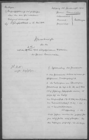 Bronnweiler: Pfarrbericht 1928