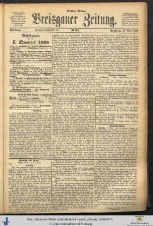 13.03.1898 (Erstes Blatt)