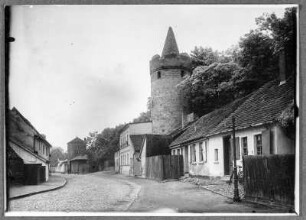 An der Stadtmauer in Zerbst
