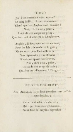 Le Jour Des Morts.