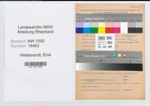 Entnazifizierung Emil Hildebrandt, geb. 13.09.1899 (Kriminalpolizist)