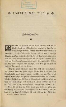 Märkische Streifzüge, [1]. Nördlich von Berlin - An der Oberspree - Havellandschaften - Quer über den Fläming