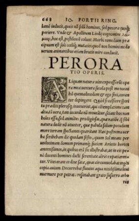 Peroratio Operis.