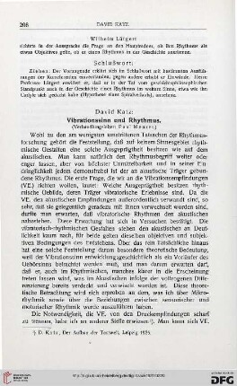 21: Vibrationssinn und Rhythmus