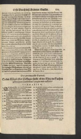 Das zwaintzigiste Capittel.