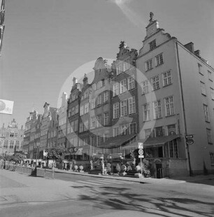 Bürgerhäuser der ul. Piwna (Jopengasse) Danzig
