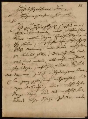 Brief von Christoph August Heumann an Johann Friedrich von Uffenbach. Göttingen, 12.4.1734