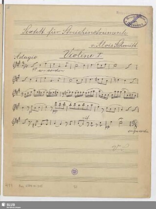 Violine I.