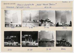 Alexanderplatz. Berlin, Mitte, Alexanderplatz