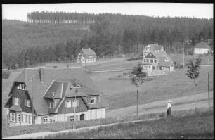 Oberbärenburg. Ortsansicht