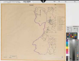 Katasteramt Brilon  Kreis Brilon, Deckblatt 2 mit Namensliste