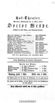 Doctor Wespe