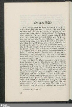 Dr gude Wölle