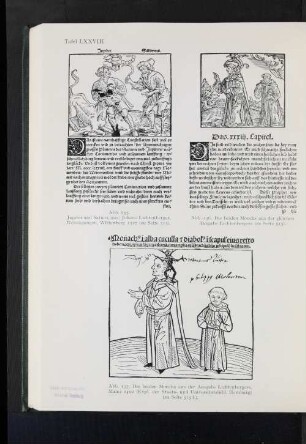 Abb. 135. Jupiter und Saturn, aus: Johann Lichtenberger, Weissagungen, Wittenberg 1527 (zu Seite 515).