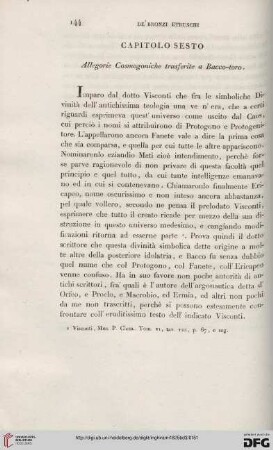 Capitolo sesto