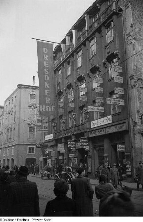 Außenansicht Messehaus Dresdner Hof