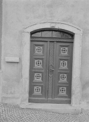 Jöhstadt, 2flügelige Haustür