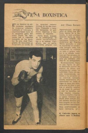 Peña boxística