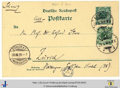 Autogr. Nr. 726