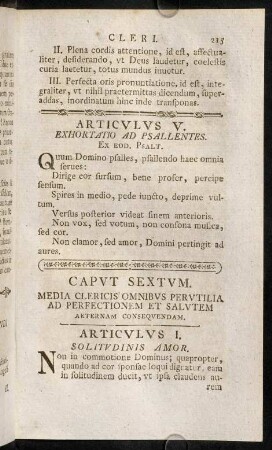 215-253, Caput Sextum