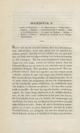 Hoofdstuk II. Vertrek van Buitenzorg. - Der Megamedong ...