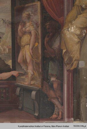 Innendekoration : Apelles und der Schuster